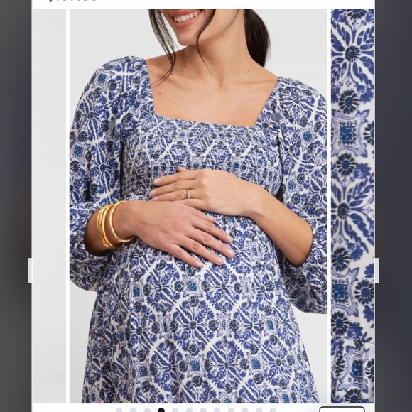 Seraphine maternity maxi dress size 4 - Picture 6 of 9